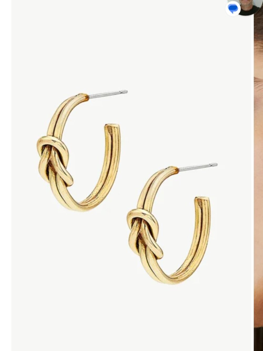 Soko Knotted Hoops Small